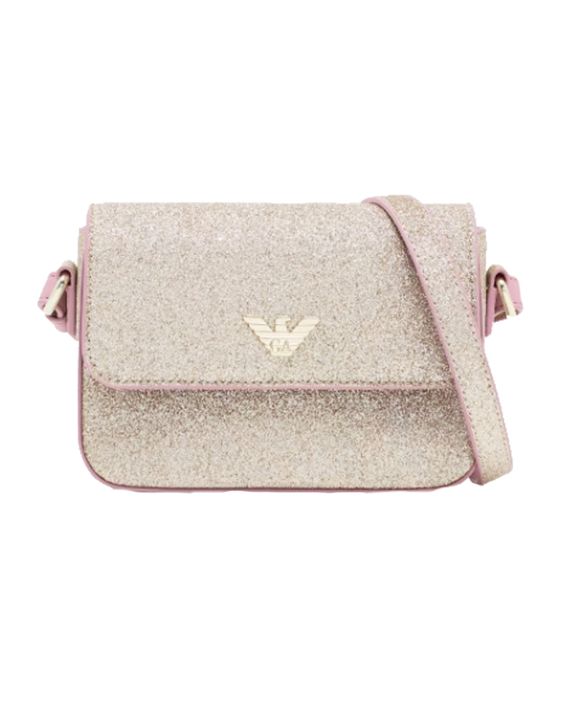 Girls Gold Messenger Bag