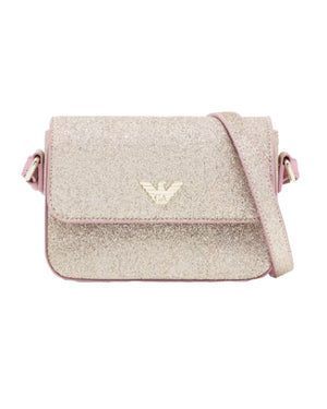 
  
    Emporio
  
    Armani
  
 Girls Gold Messenger Bag