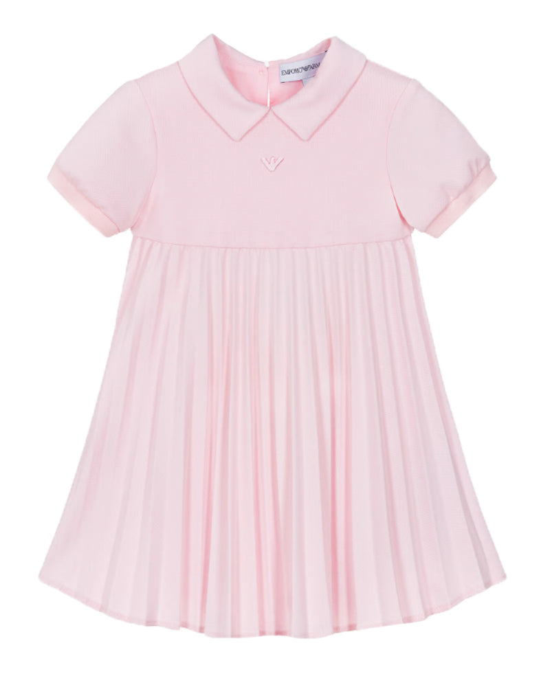 
  
    Emporio
  
    Armani
  
 Baby Girls Pink Pleated Dress