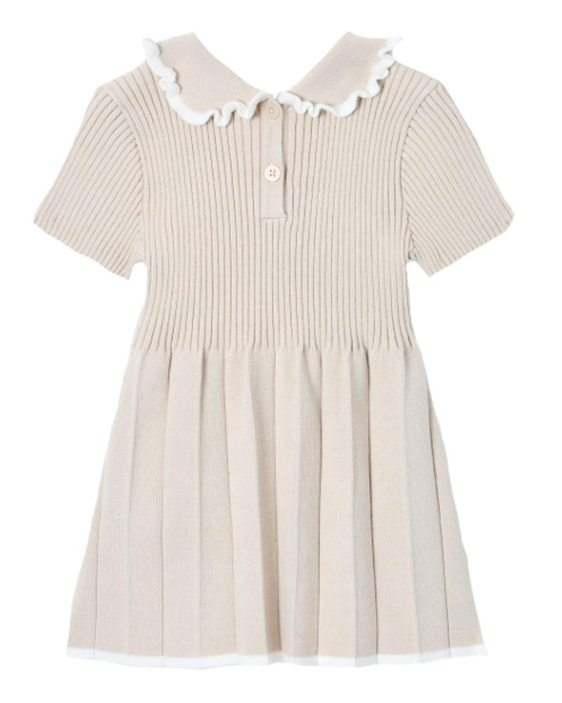 
  
    Emporio
  
    Armani
  
 Baby Girls Beige Pleated Dress