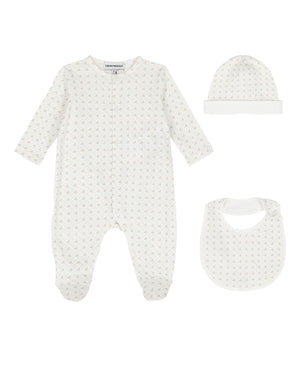 
  
    Emporio
  
    Armani
  
 Baby Beige Logo 3 Piece Gift Set