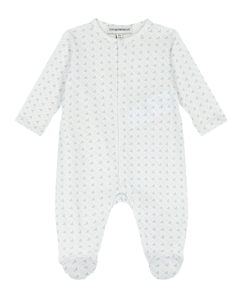 Baby Boys Blue Logo 3 Piece Gift Set