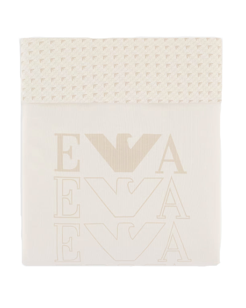 Baby Beige Logo Blanket