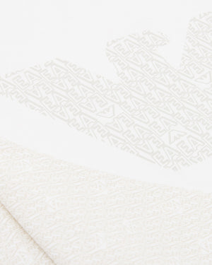 
  
    Emporio
  
    Armani
  
 Baby Beige Cotton Logo Blanket