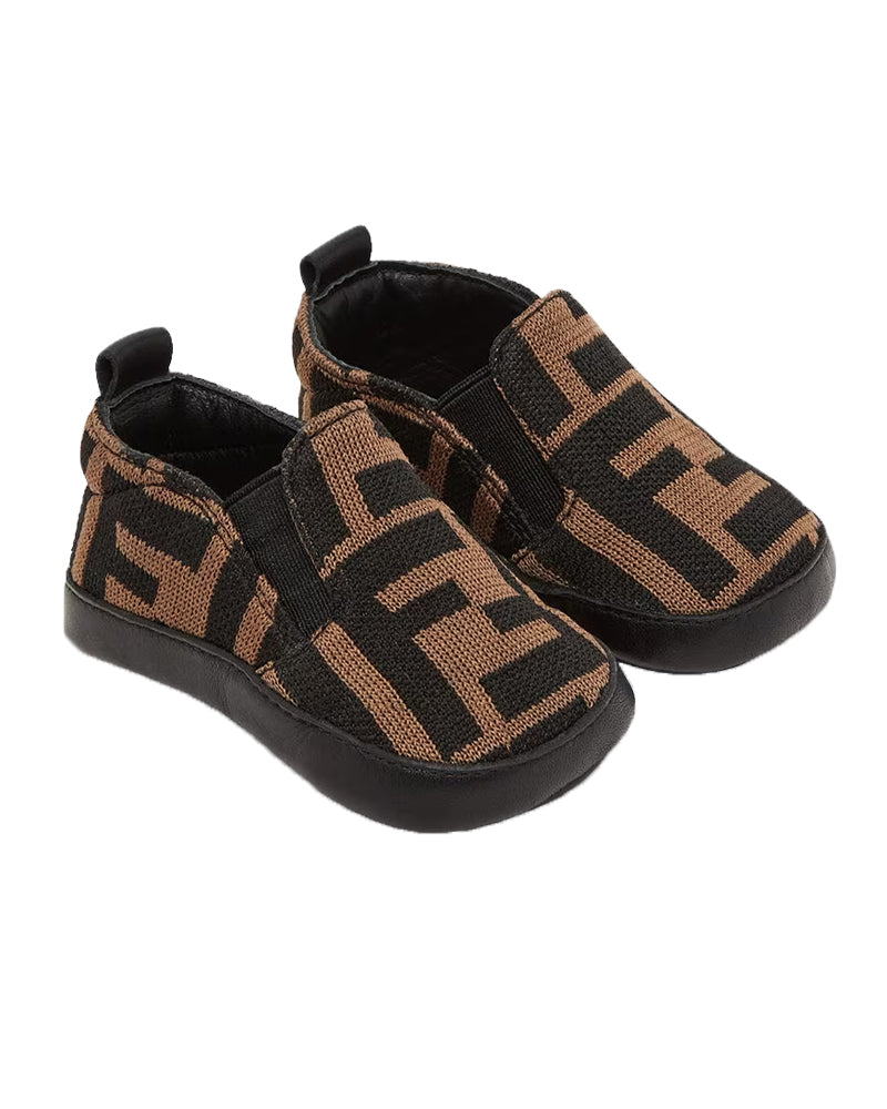 Baby Brown FF Logo Sneaker