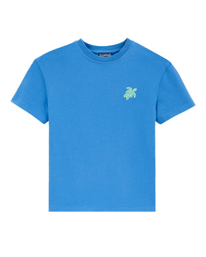 
  
    Vilebrequin
  
 Blue Embroidered Turtle T-Shirt