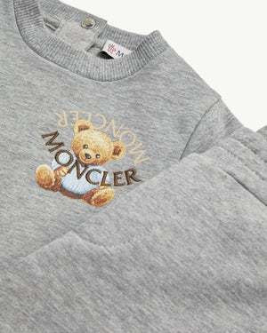
  
    Moncler
  
    Enfant
  
 Baby Boys Grey Teddy Tracksuit