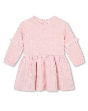 
  
    Givenchy
  
 Baby Girls Pink Knit 4G Dress