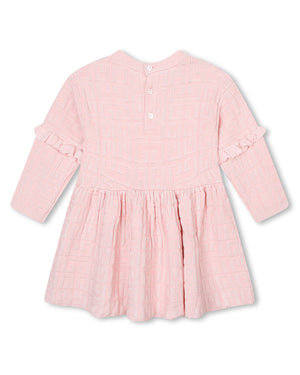 
  
    Givenchy
  
 Baby Girls Pink Knit 4G Dress