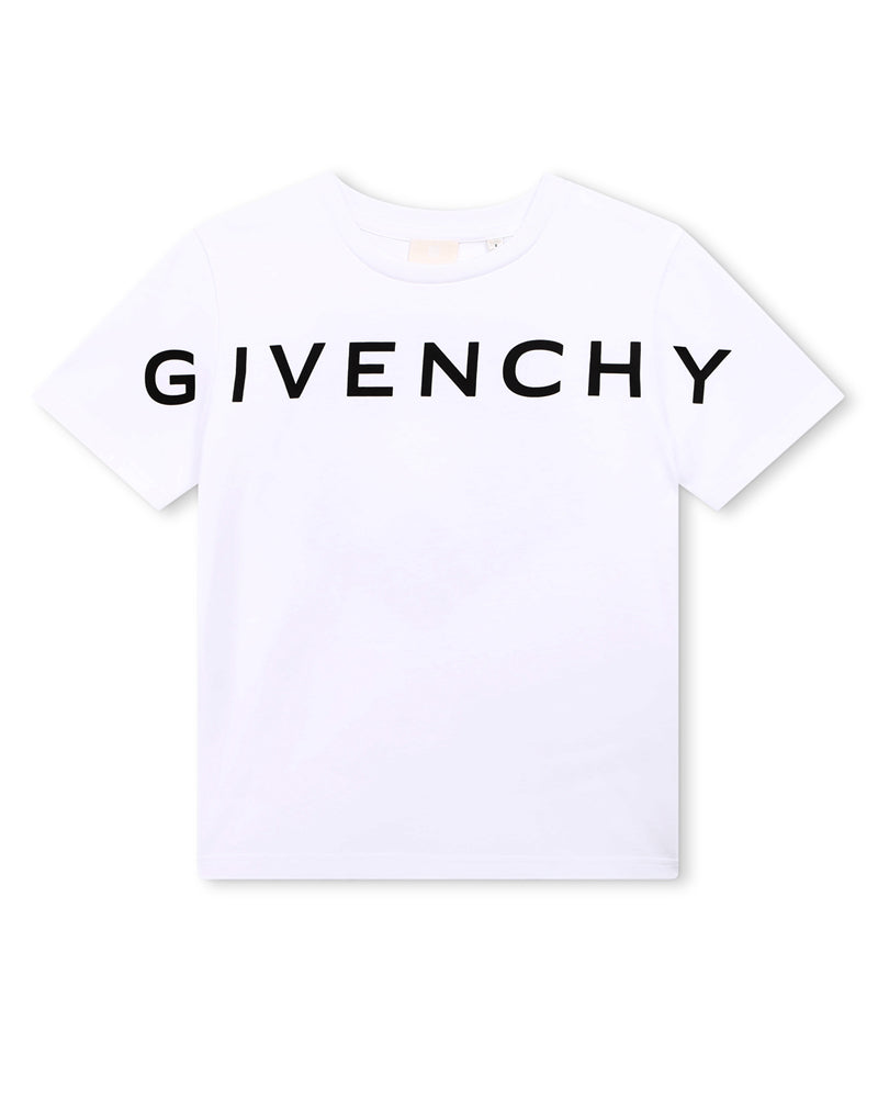 Givenchy, Boys White 4G Star T-Shirt