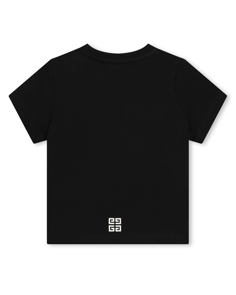 Givenchy Baby Boys Black Varsity T-Shirt - Designer Kids Wear