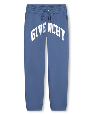 
  
    Givenchy
  
 Boys Blue Varsity Track Pants