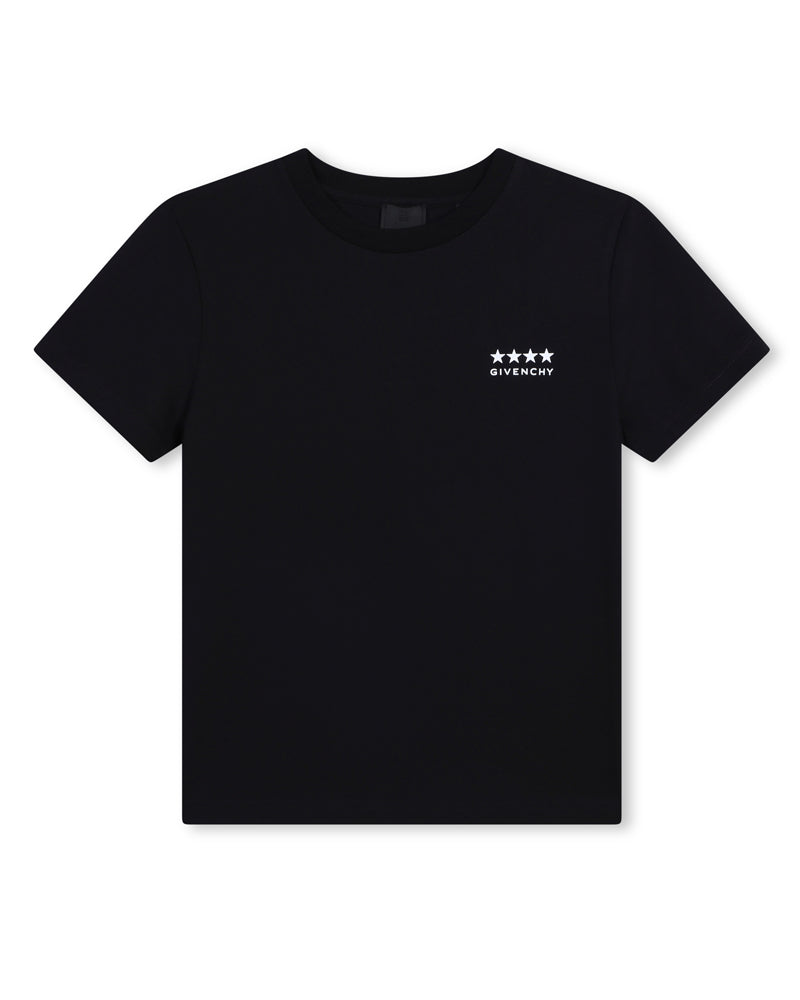 Boys Black 4G T-Shirt