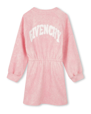 
  
    Givenchy
  
 Girls Pink Acid Wash Dress