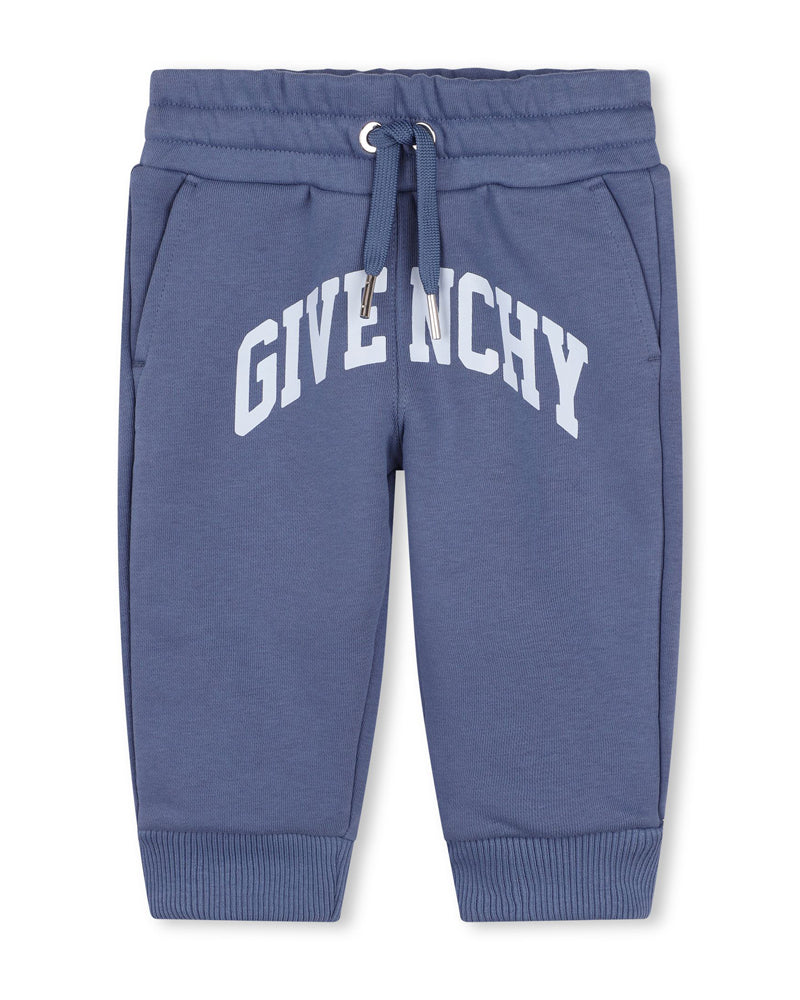 Baby Boys Blue Varsity Track Pants