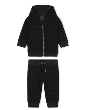 
  
    Givenchy
  
 Baby Black 4G Terry Tracksuit