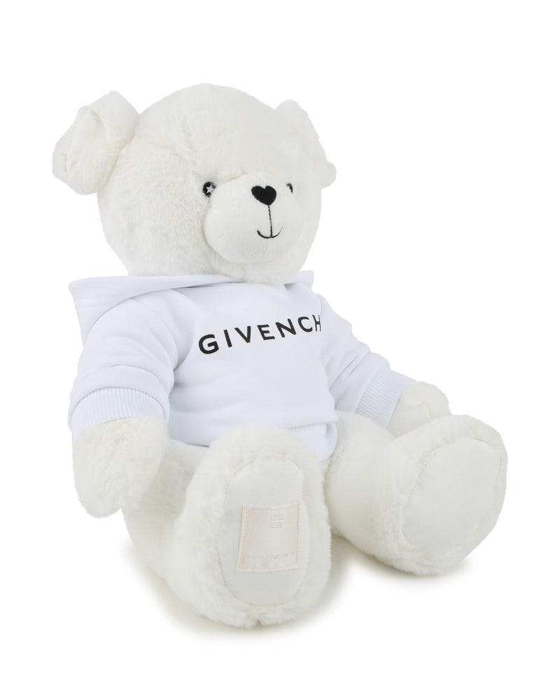 Baby White Logo Teddy