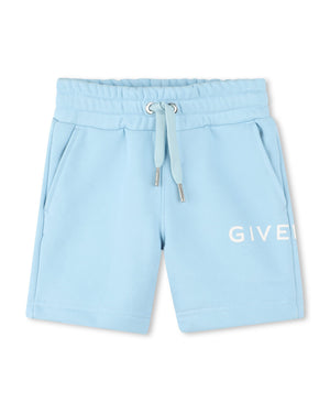 
  
    Givenchy
  
 Baby Boys Blue Logo Track Shorts