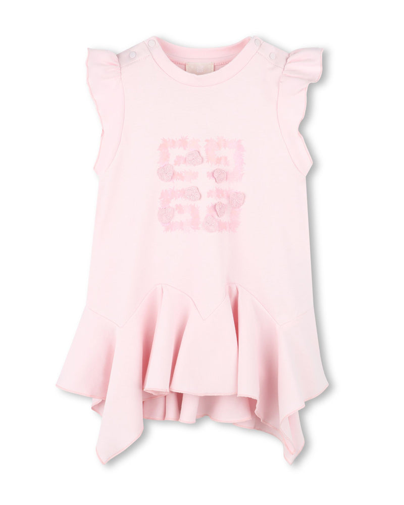 Baby Girls Pink Floral 4G Dress