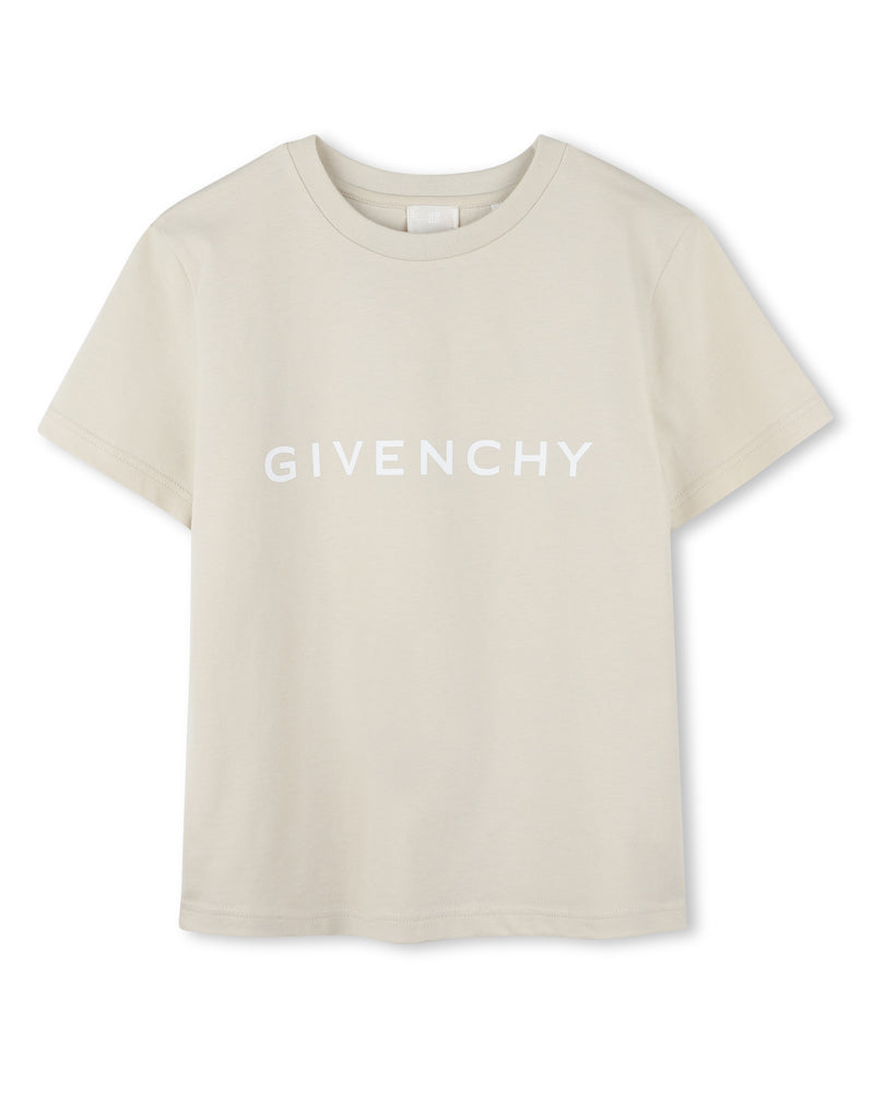 Beige Logo T-Shirt