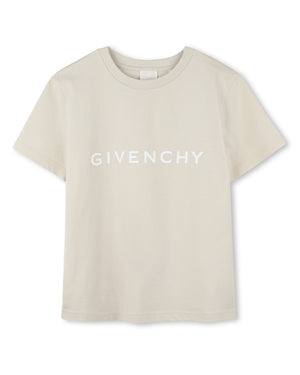 
  
    Givenchy
  
 Beige Logo T-Shirt