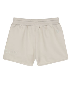 
  
    Givenchy
  
 Girls Beige Logo Shorts