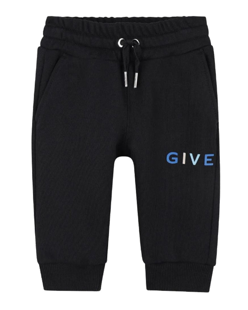 Baby Black Track Pants