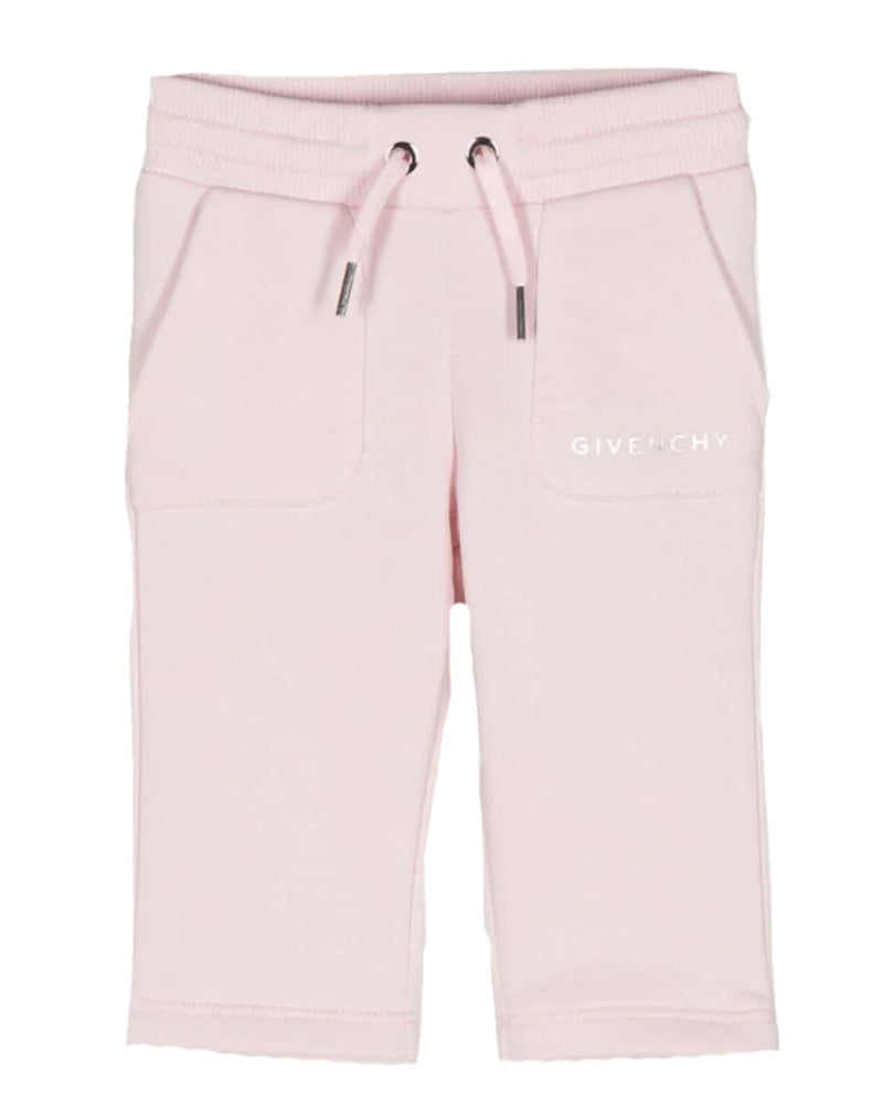Givenchy Baby Girls Pink Track Pants