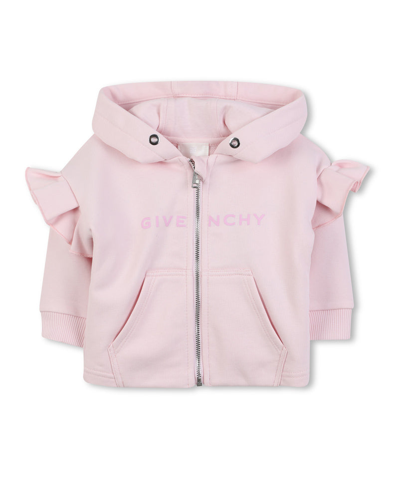 Baby Girls Pink Logo Sweater