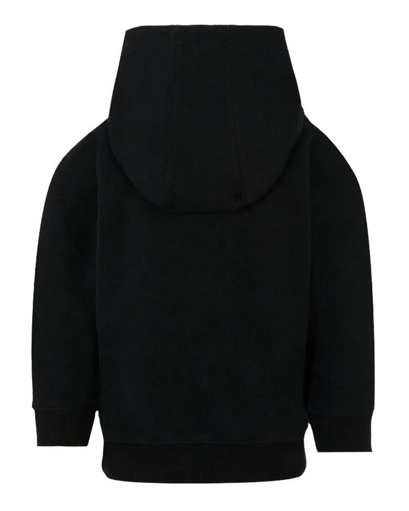 Black Zip Logo Sweater