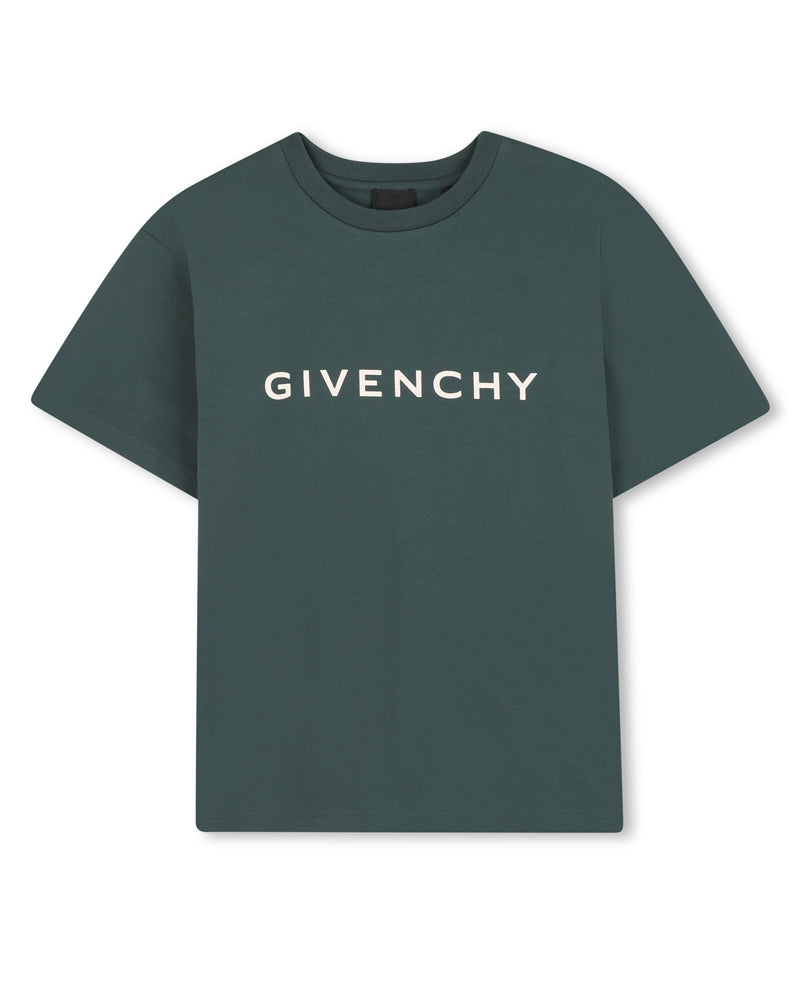 Boys Green Logo T-Shirt