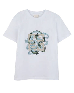 
  
    Givenchy
  
 Boys White Graphic T-Shirt