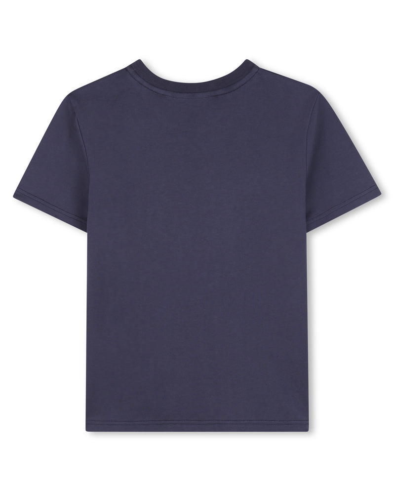Boys Navy Graphic 4G T-Shirt