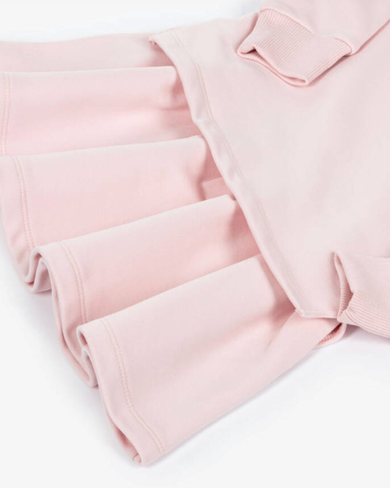 Girls Pink Logo Sweater Dress