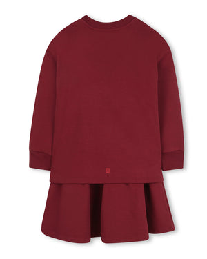 
  
    Givenchy
  
 Girls Red Logo Sweater Dress