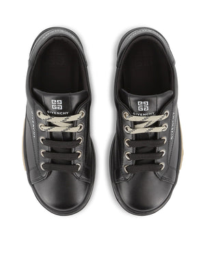 
  
    Givenchy
  
 Black Leather Sneakers