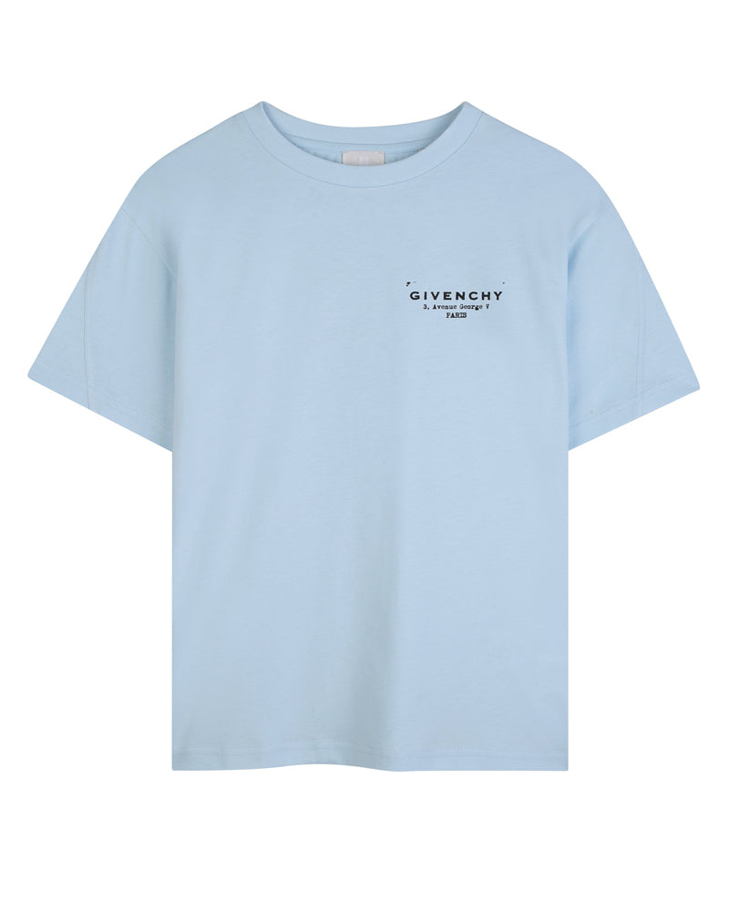 
  
    Givenchy
  
 Blue Logo T-Shirt