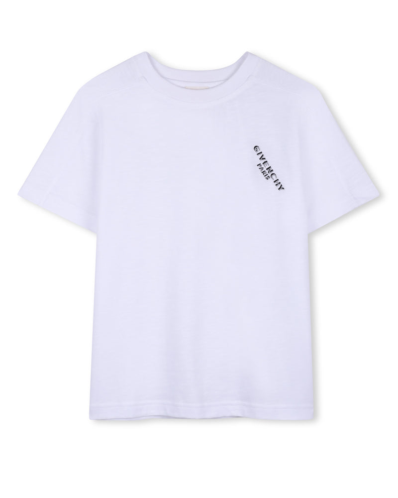 
  
    Givenchy
  
 Boys White Logo T-Shirt