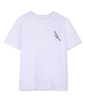 
  
    Givenchy
  
 Boys White Logo T-Shirt