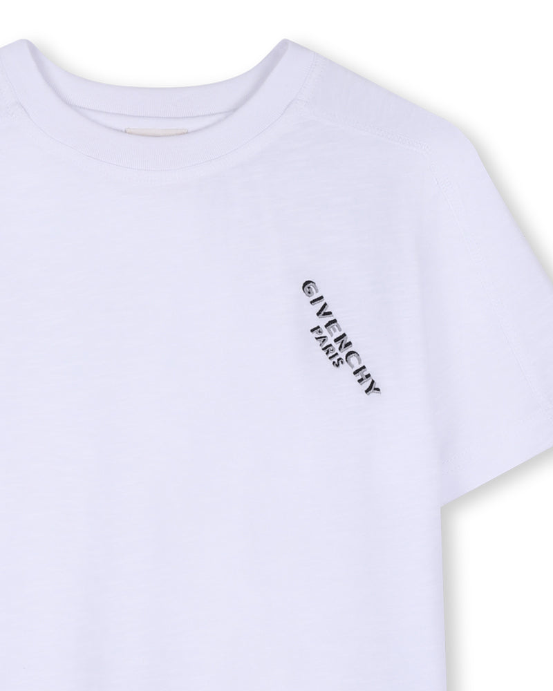 
  
    Givenchy
  
 Boys White Logo T-Shirt