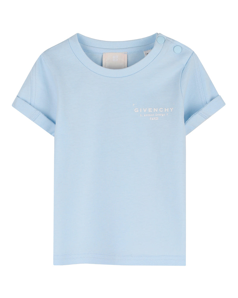 
  
    Givenchy
  
 Baby Boys Blue Logo T-Shirt