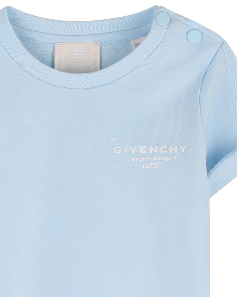 
  
    Givenchy
  
 Baby Boys Blue Logo T-Shirt