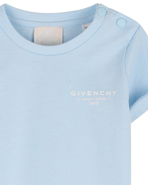 
  
    Givenchy
  
 Baby Boys Blue Logo T-Shirt
