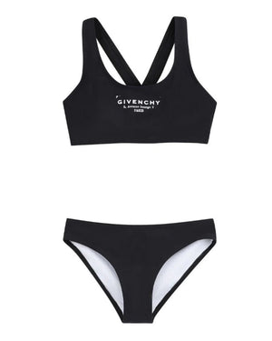 
  
    Givenchy
  
 Girls Black Logo Bikini