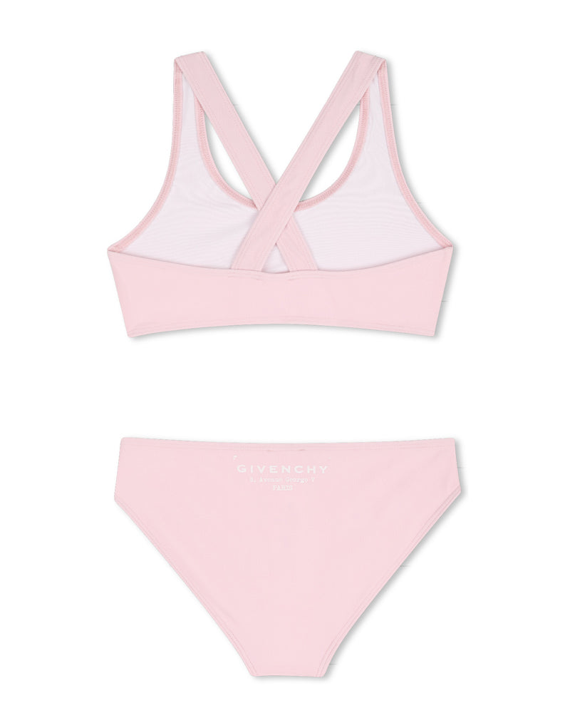 
  
    Givenchy
  
 Girls Pink Logo Bikini