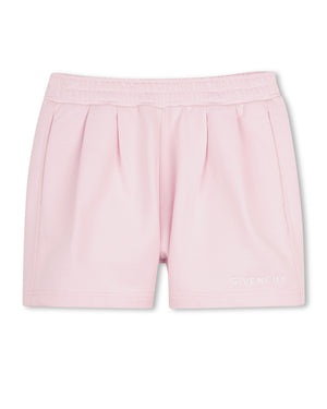 
  
    Givenchy
  
 Girls Pink Cotton Shorts
