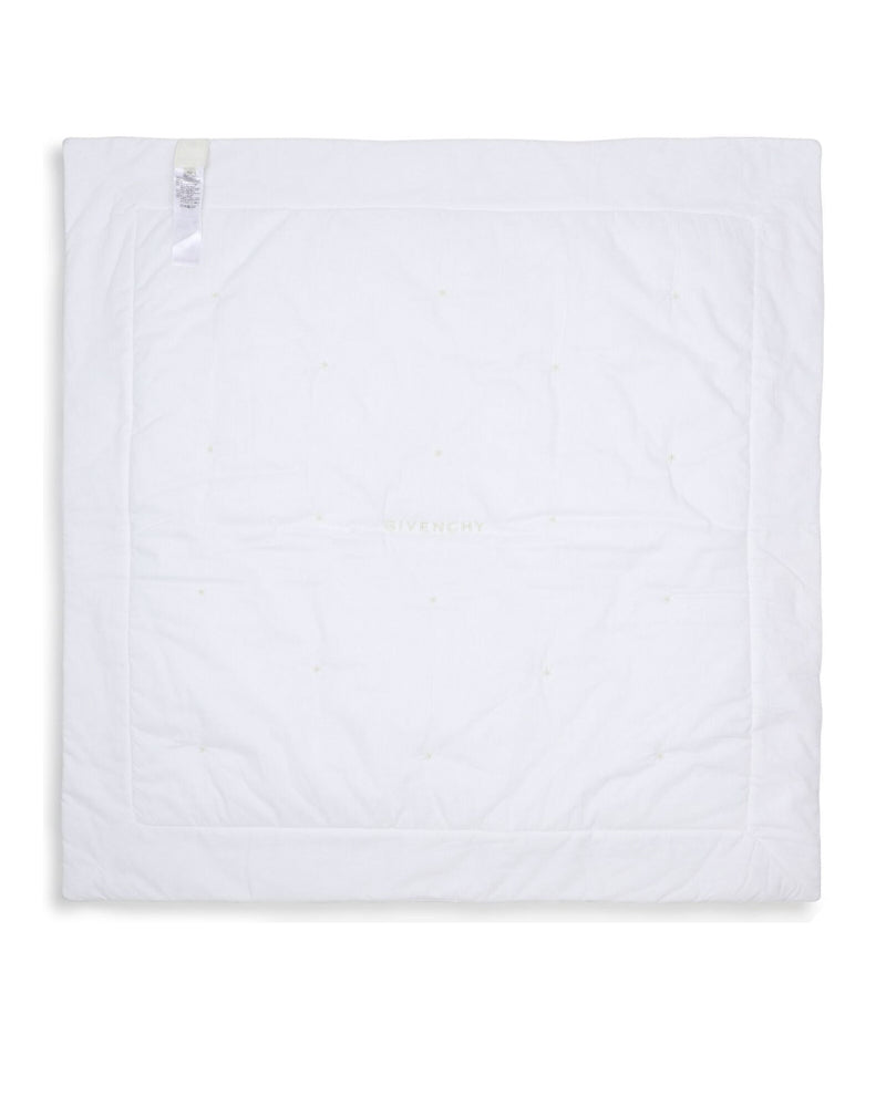 
  
    Givenchy
  
 White Cotton Logo Bear Blanket