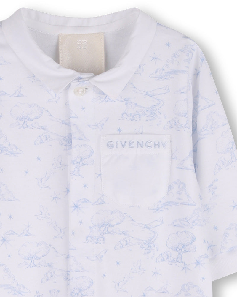 
  
    Givenchy
  
 Baby Boys Blue Printed Gift Set