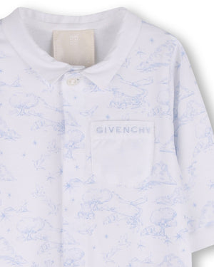 
  
    Givenchy
  
 Baby Boys Blue Printed Gift Set