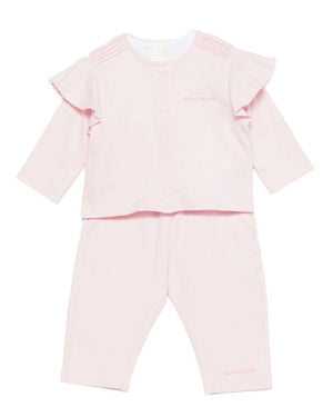 
  
    Givenchy
  
 Baby Girls Pink 3 Piece Tracksuit